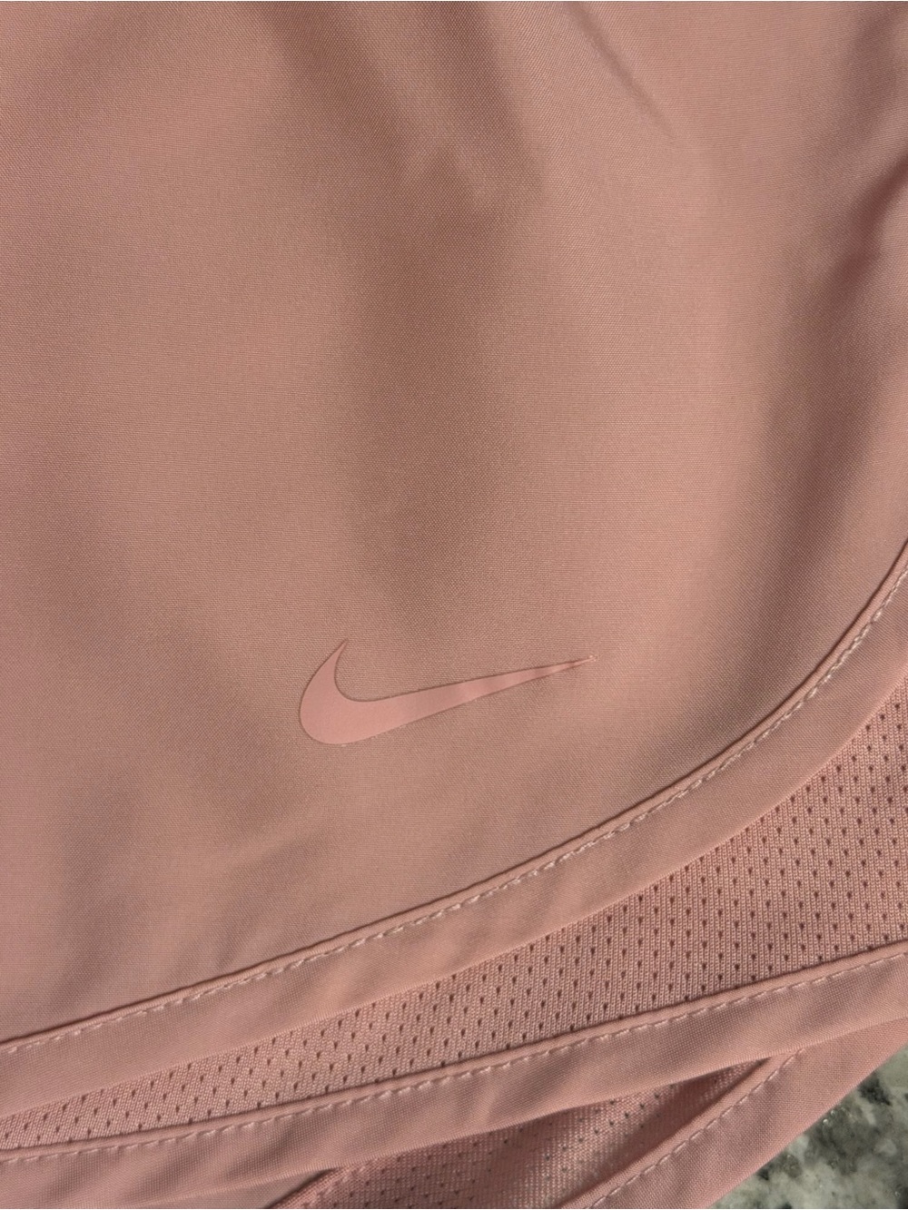 Lot of 4 Nike Women’s Athletic Shorts - Light Pink, Hot Pink, Mint, & Lilac - Picture 4 of 13